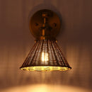 Traditional 1-Light Golden Wall Light
