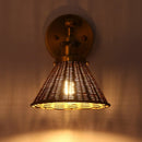 Traditional 1-Light Golden Wall Light