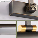GobekUsa Adjustable Tubular LED Vanity Mirror Light - Traditional Black Metal Wall Lighting