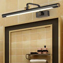 GobekUsa Adjustable Tubular LED Vanity Mirror Light - Traditional Black Metal Wall Lighting