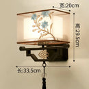 GobekUsa Elegant Fabric Wall Lamp for Living Room Bedroom, Modern LED Lighting Fixtures