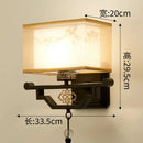 GobekUsa Elegant Fabric Wall Lamp for Living Room Bedroom, Modern LED Lighting Fixtures