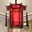 GobekUsa Bamboo Lantern Pendant Lights: Classical Beauty for Living or Dining Room Decor