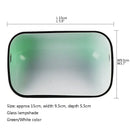Traditional emerald green glass bankers lamp cover bedroom shade by Decorbites
