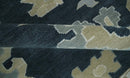Traditional Hand Knotted Green, Beige, Silver and Ivory Multi Size Oushak Wool Area Rug