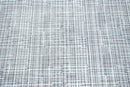 Gray Modern Abstract Design Wool And Viscose 5x8 Area Rug