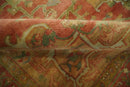 Traditional Heriz Design Rust And Brown Hand Knotted Fine Wool Area Rug