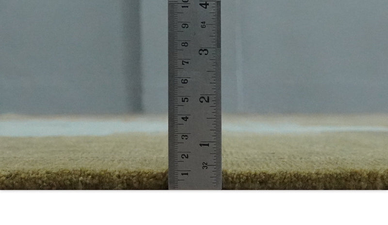 Traditional Leaf Hand woven Olive, Green and Aqua Indoor wool Area Rug