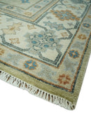 Traditional Mamluk Design Beige and Ivory Hand Knotted 8x10 wool area rug by The Rug Decor