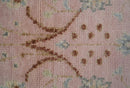Traditional Peach And Brown Hand Knotted 3x5 Wool Rug by The Rug Decor