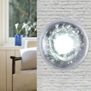 GobekUsa Traditional Clear Crystal Bubble Sconce Wall Lamp - Single Bulb Light Fixture