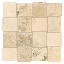 Trail Cross Cut Country Classic Mosaic B Travertine Look Porcelain Mosaics 12x12