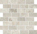 Trail Cross Cut Grey Mosaic J Travertine Look Porcelain Mosaics 12x12