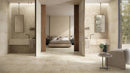 Trail Cross Cut Ivory Travertine Look Porcelain Tiles 12x24