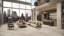 Veneer World Atelier Trail Bamboo Vein Cut Pearl Travertine Look Porcelain Accent Tiles 12x24
