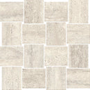Trail Vein Cut Pearl Mosaic B Travertine Look Porcelain Mosaics 12x12