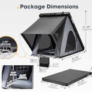 Trailora Apex Premium Lightweight Hard Shell Rooftop Tent With LED Strip And Memory Foam (SAK51780)
