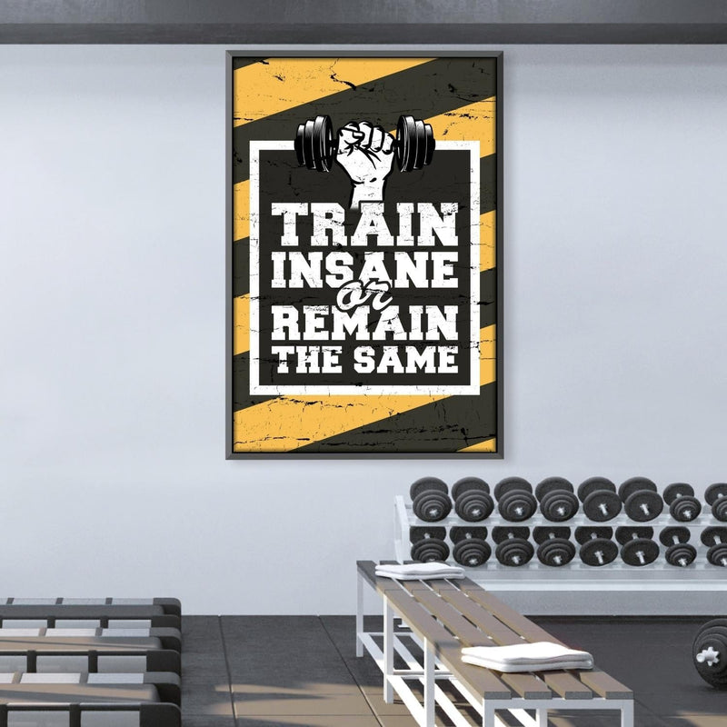 Train Insane Canvas