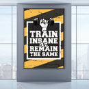 Train Insane Canvas