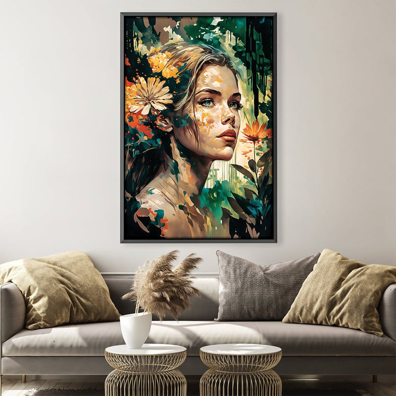 Tranquil Nature Gaze Canvas