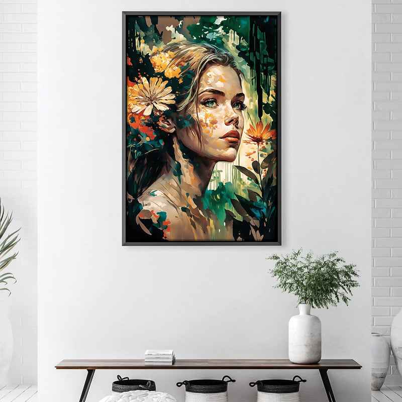 Tranquil Nature Gaze Canvas