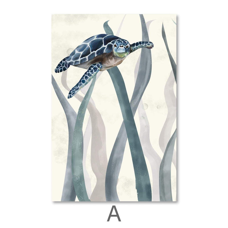 Tranquil Turtles Canvas