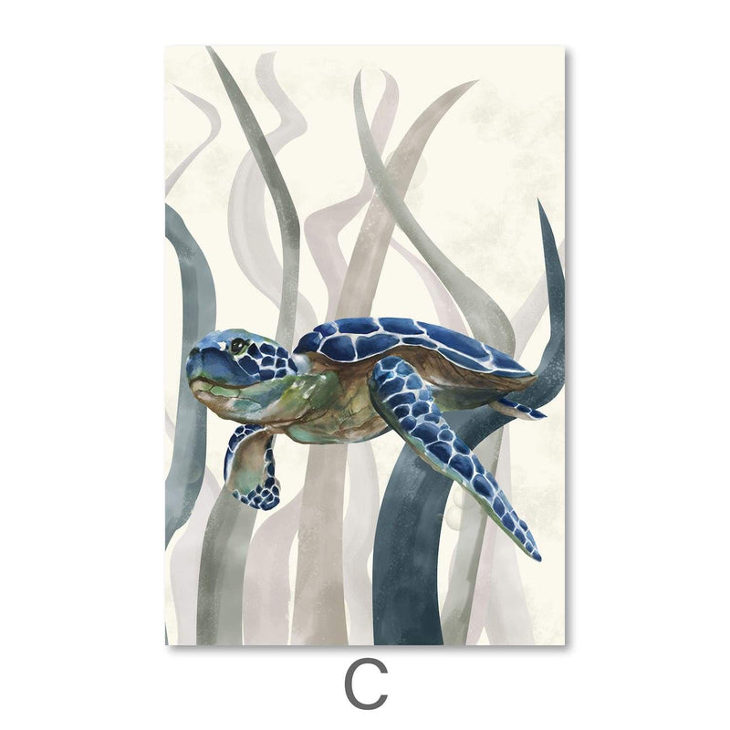 Tranquil Turtles Canvas