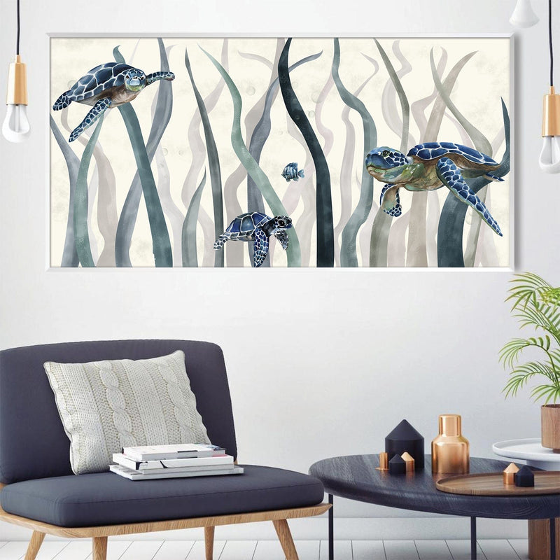 Tranquil Turtles Canvas - Single Panel