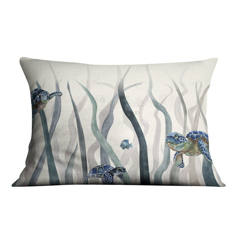 Tranquil Turtles Cushion