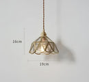 GobekUsa Blue Glass Pendant Lights - Bedroom Dinning Living Room Fixtures