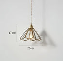 GobekUsa Blue Glass Pendant Lights - Bedroom Dinning Living Room Fixtures