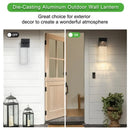 Transparent Crystal Wall Lights Fixtures with LED & Waterproof