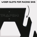 TRAPSKI QUAD Mobile All Mountain Ski and Standard Stance Snowboard Rack