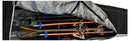 TRAPSKI Traveler Rack for Dual/Double Ski Travel Bags | Rack Insert is for Skis Only | High Quality Marine Grade HDPE Plastic | Slot Inserts & Strap Included | Made in the USA