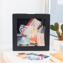 USA Travel Box Dark Walnut