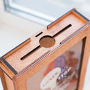 USA Travel Box Dark Walnut