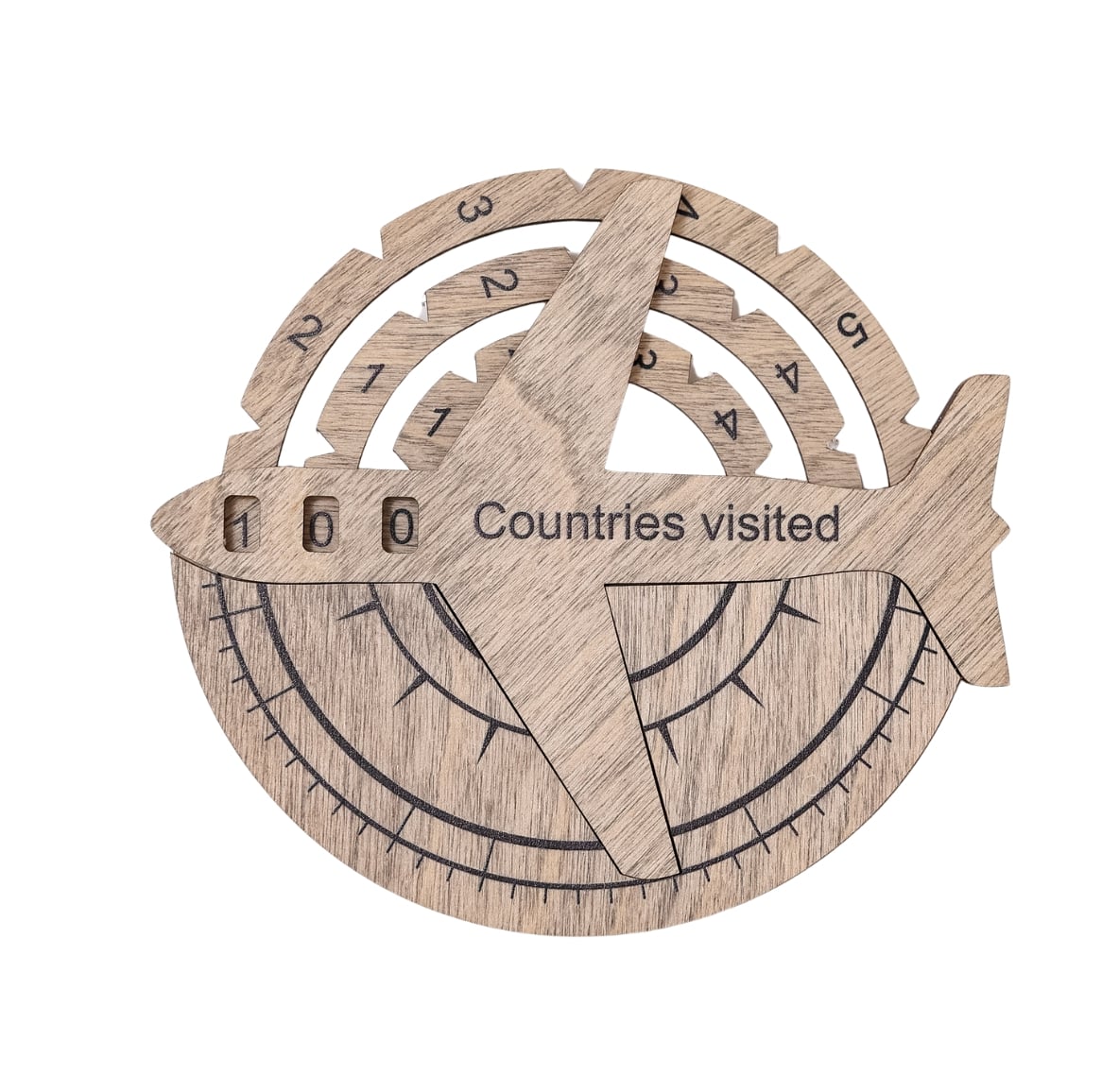 Travel Tracker 3D Wooden World Map, photo 19 of 29