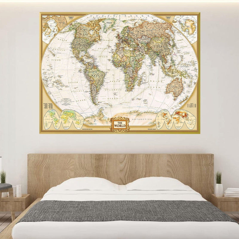 Travelers Map Canvas