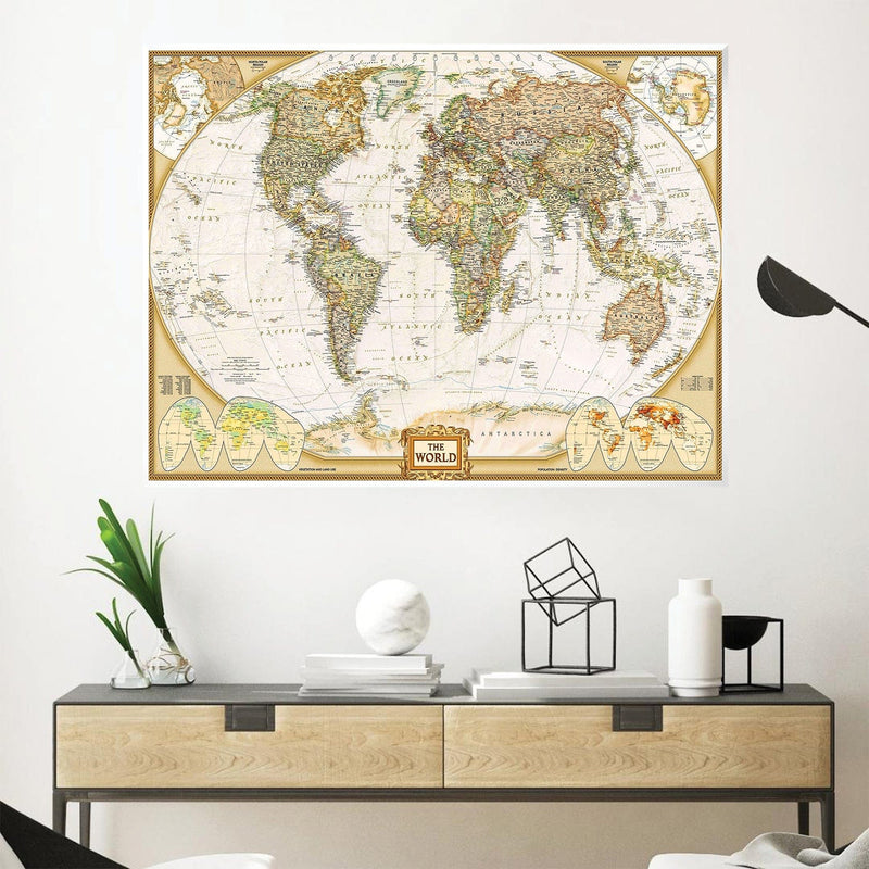 Travelers Map Canvas