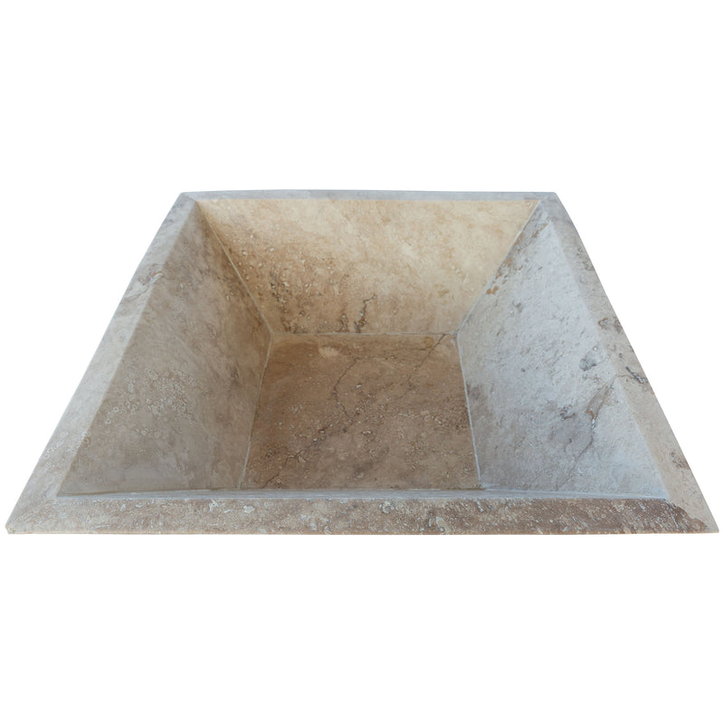 Aspendos Travertine Natural Stone Fire Pit