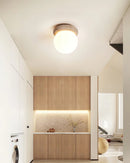 Travertine Asteroid Round Ceiling Lamp