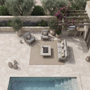 Travertine Cc White 24x24x3/4 R11 Paver