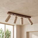 Travertine Ceiling Light