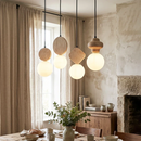 Travertine Cenari Sculpture Pendant Lamp