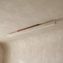 Travertine Column Rectangle Ceiling Light