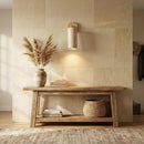 Travertine Mireille Wall Lamp