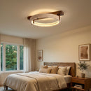 Travertine Ring Horizon Circular Ceiling Lamp
