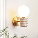 Travertine Romus Wall Lamp
