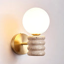 Travertine Romus Wall Lamp