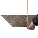 Silver Travertine Natural Stone Fire Pit